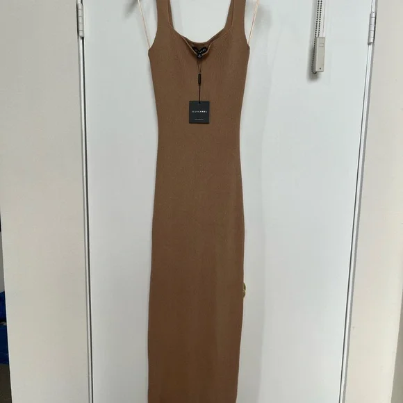 JLUXLABEL Tan Midi Dress - Picture 5 of 6